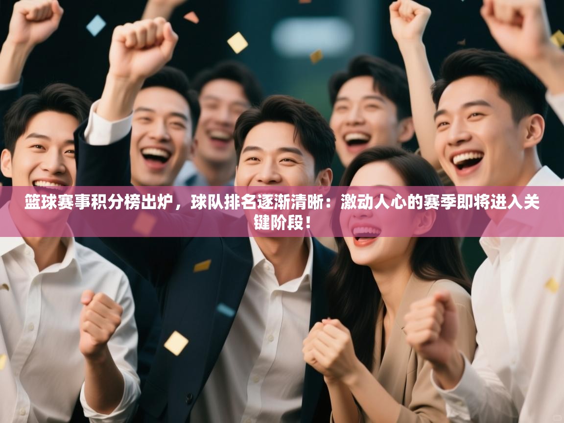 篮球赛事积分榜出炉，球队排名逐渐清晰：激动人心的赛季即将进入关键阶段！  第1张